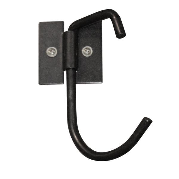 Gancho de Aço Pintado Preto 8x5,5x13cm Maxeb