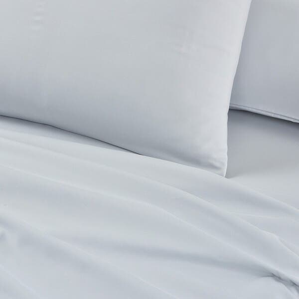 Jogo de Cama Casal Toque Macio Cinza 4 Peças Jolitex
