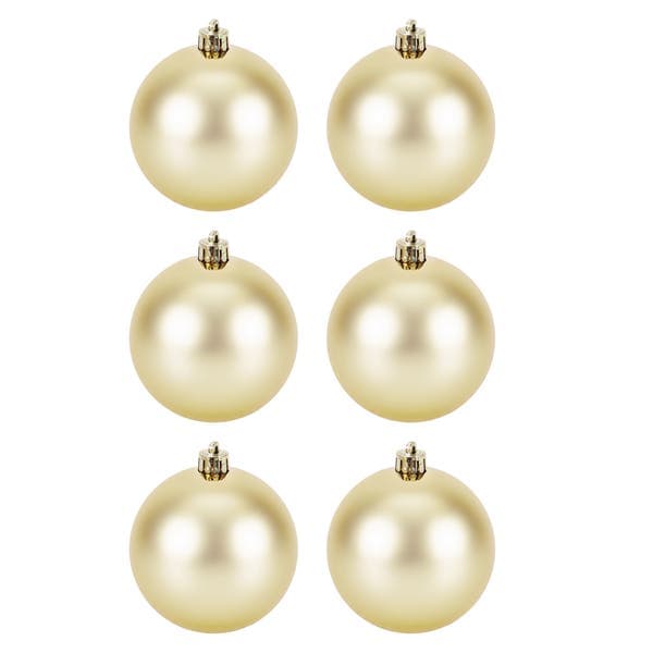 Kit Bolas de Natal Dourado Cromus