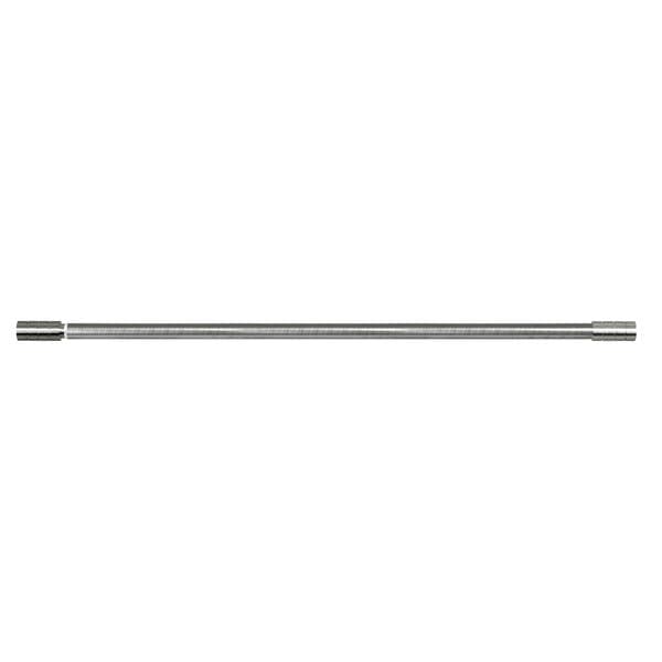 Kit de Varão Alumínio Cilíndrica 2,10m Cromada 28mm