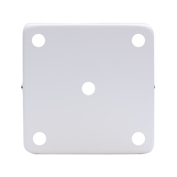 Kit Disco Quadrado Ferro 12cm Branco Hevvy