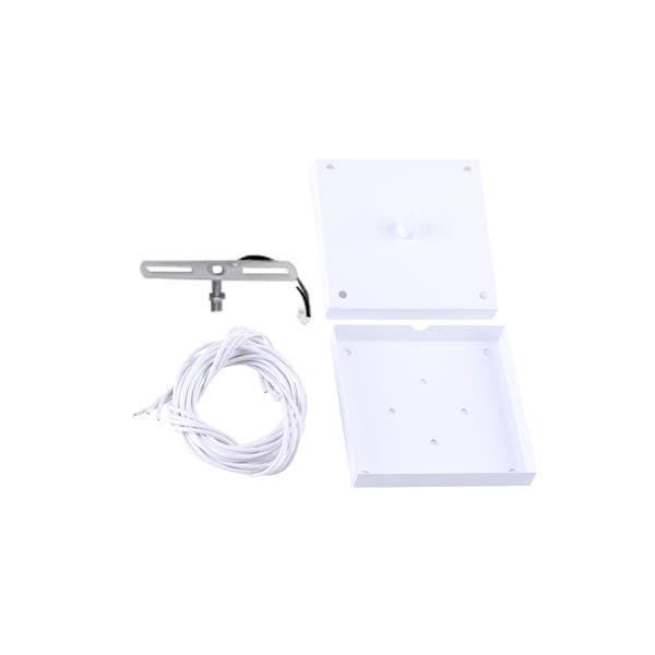 Kit para Luminária Quadrado Metal Branco Tualux