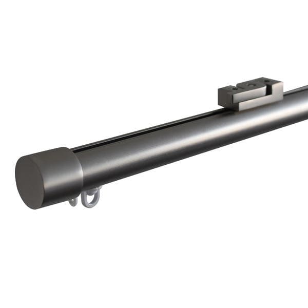 Kit Trilho para Cortina Burny Niquel 250cm Inspire