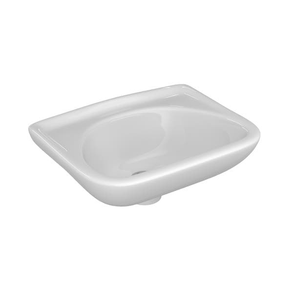 Lavatório Suspenso Oval 16x39,5x29,5cm Gelo Izy Deca