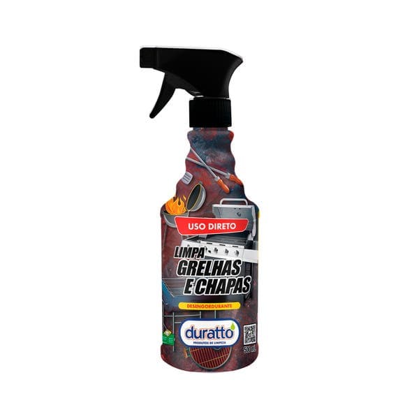 Limpa Grelhas e Chapas 500mL Duratto