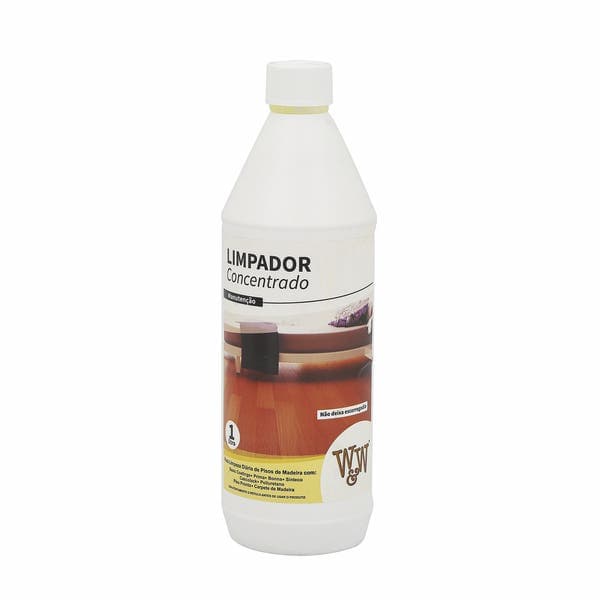 Limpador Concentrado Pisos Madeira 1L W&W