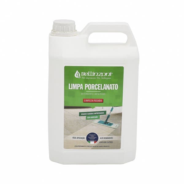 Limpador Porcelanato Limpeza Pesada 5L Bellinzoni