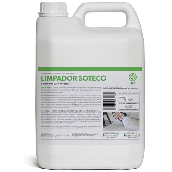 Limpador Soteco Sbn4171 5Litros Ipc Brasil