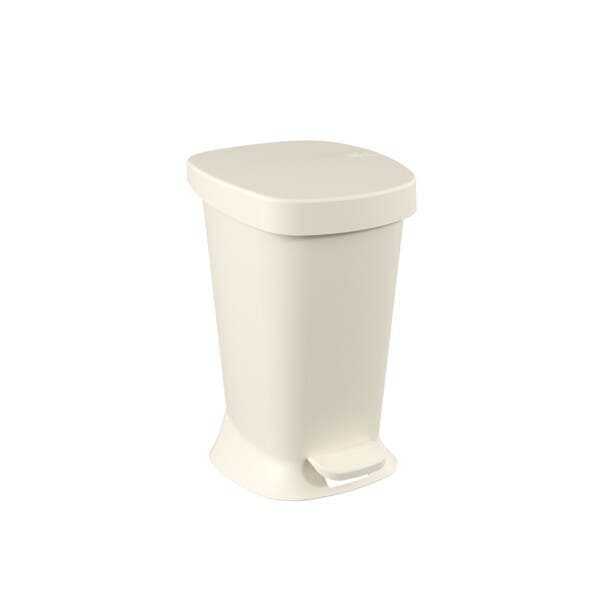 Lixeira 5L com Pedal Bege Coza
