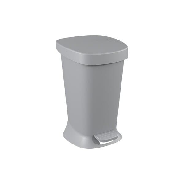Lixeira 5L com Pedal Light Cinza Coza