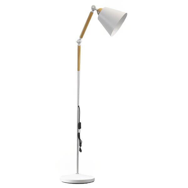 Luminária de Chão Branca Articulável 1,73m Órion GMH