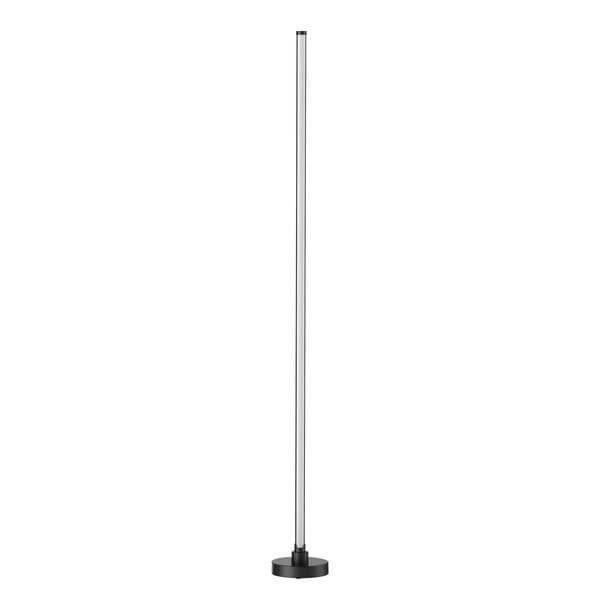 Luminária de Chão RGB Preto Metal IP20 1,4m Inspire