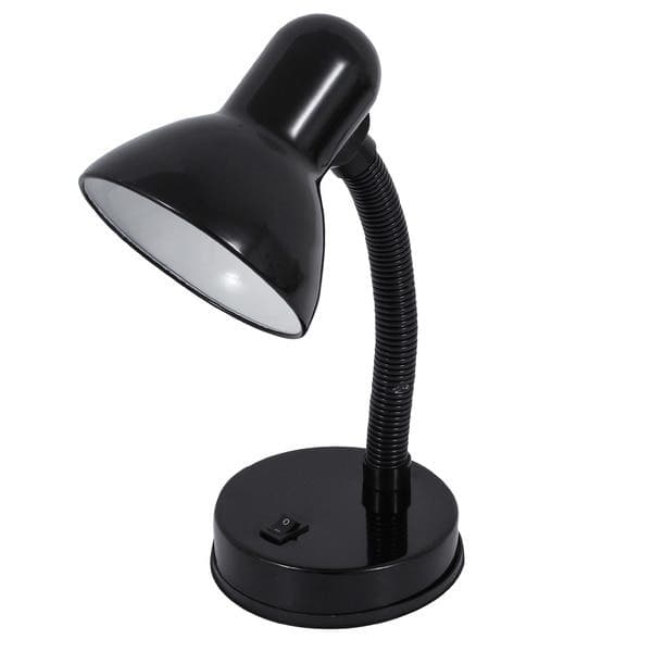 Luminária de Mesa Preta Metal Flex Base Kian