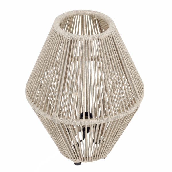Luminária Externa IP20 Fiji Fibrartes Bege Bivolt