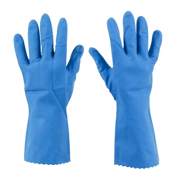 Luvas Tarefas Pesada Azul Média Limppano