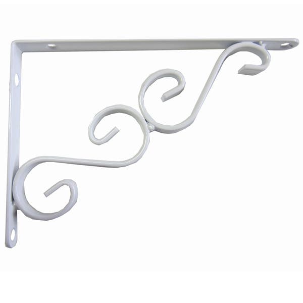 Mão Francesa Branca 30cm Colonial DS Artefatos