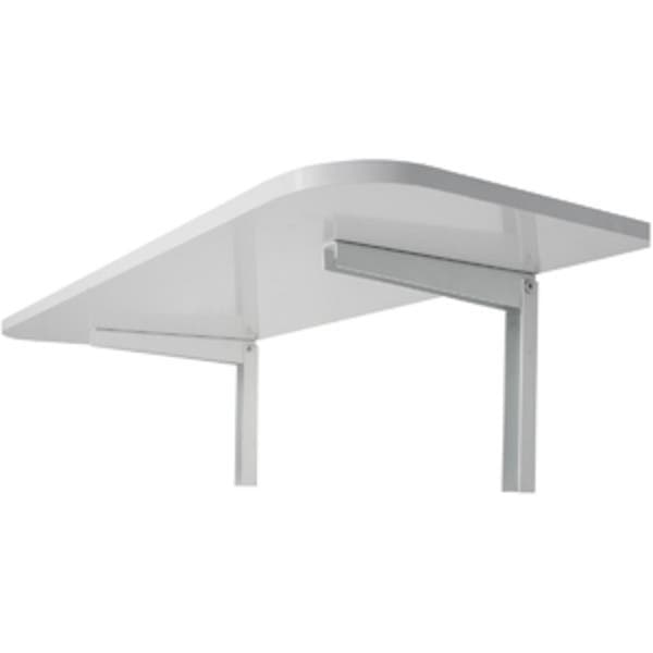 Mesa Dobrável de Parede Branca 90x40cm Multivisão