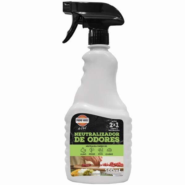Neutralizador de Odores 500ml 2 em 1 Prime Grill