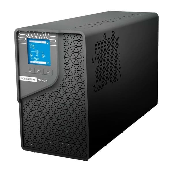 Nobreak 1800VA Premium Bivolt 8 Tomadas Preto SMS