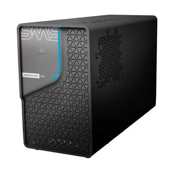 Nobreak 1800VA Pro Bivolt 8 Tomadas Preto SMS