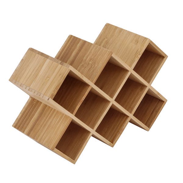 Organizador de Bambu para 8 Potes Delinia