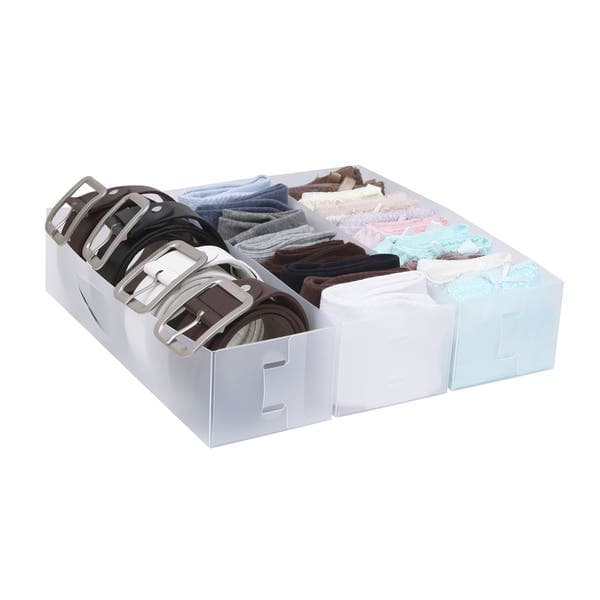Organizador de Gaveta 3 Unidades P 8x30x11cm Spaceo