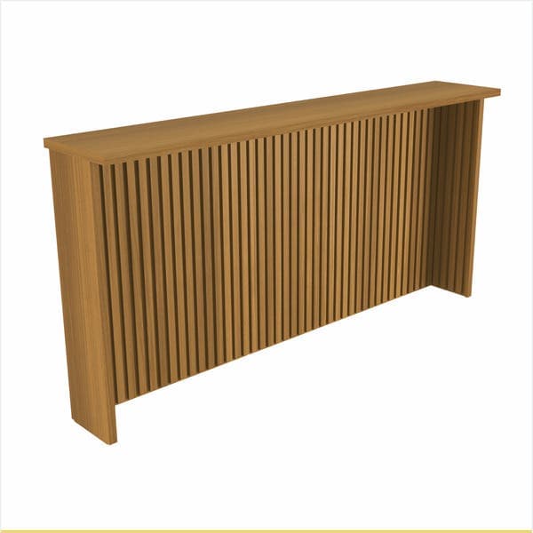 Painel Ilha MDF Freijó 200x100x0,36cm Nesher