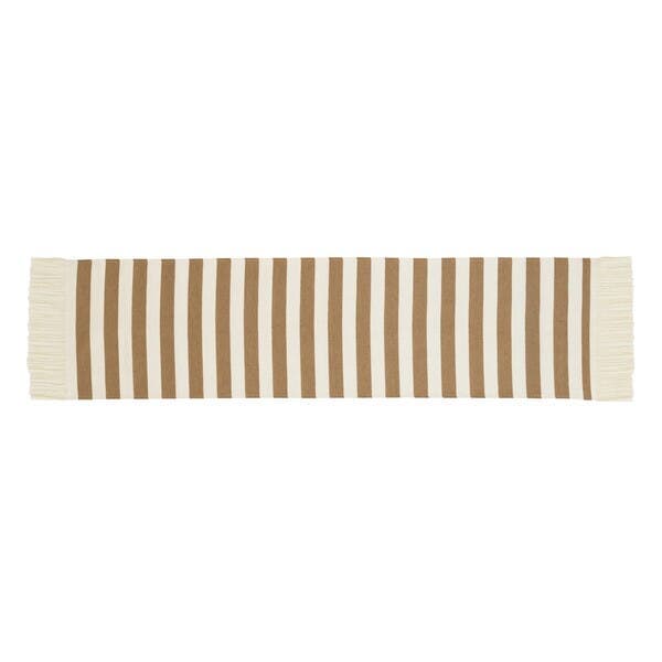 Passadeira Listras Caramelo 45x160cm