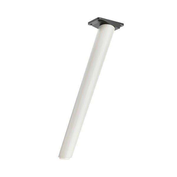 Pé para Cama Eucalipto 16cm até 40kg Branco Palito