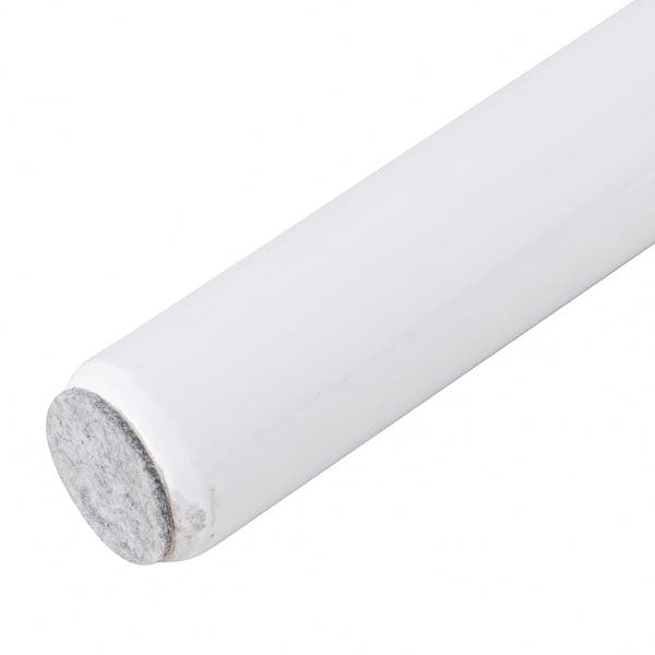 Pé para Mesa 81cm até 50kg Branco Palito