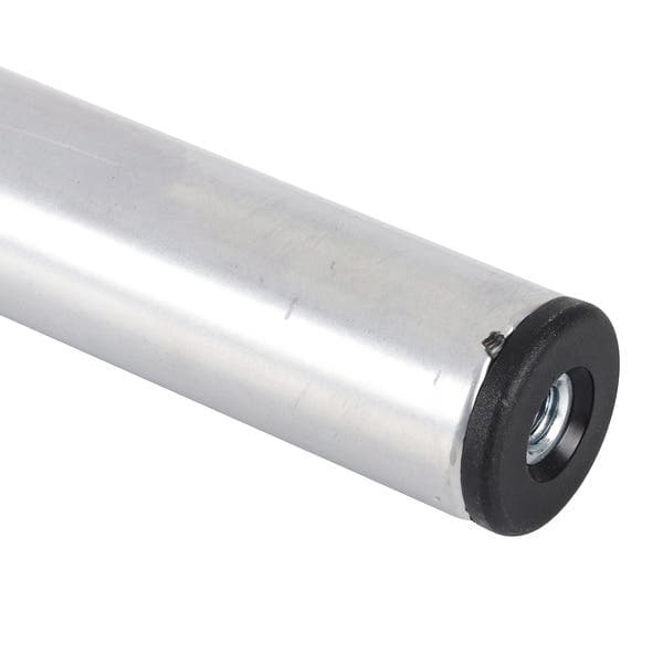 Pé para Mesa Aço 80cm até 50kg Prata Cilíndrico