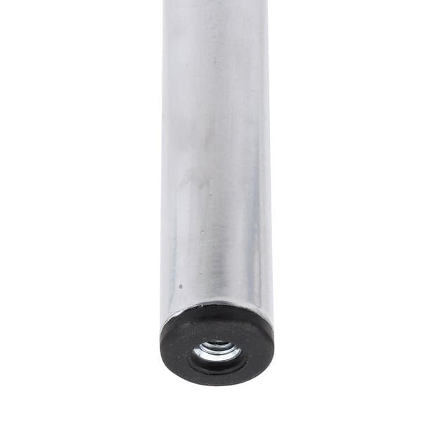 Pé para Móveis Aço 10cm até 40kg Prata Cilíndrico