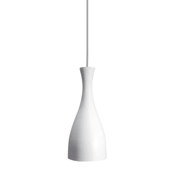 Pendente 1 Lâmpada Branco Metal TD1003 Taschibra