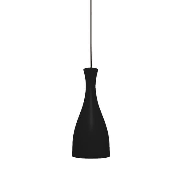 Pendente 1 Lâmpada Preto Metal TD1003 Taschibra