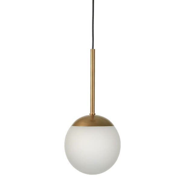 Pendente Metal Dourado Fosco Globe Pantoja & Carmona