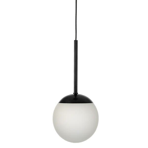 Pendente Metal Preto Fosco Globe Pantoja & Carmona