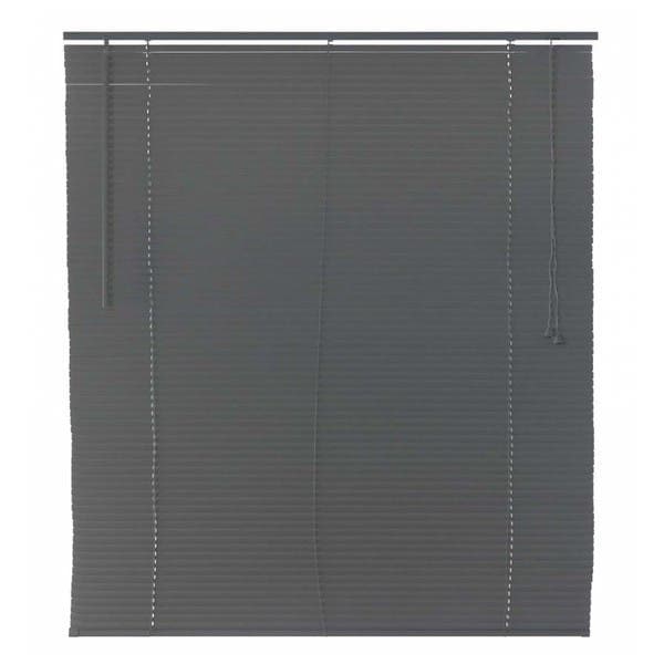 Persiana Horizontal PVC Block Cinza 1,40x1,60m