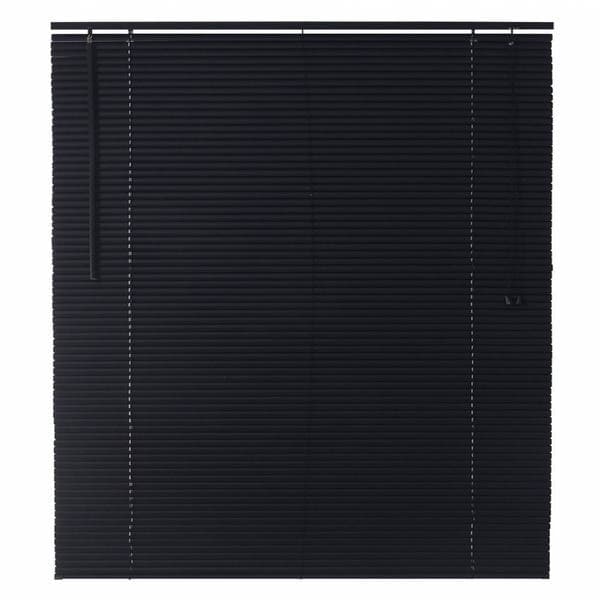 Persiana Horizontal PVC Block Preta 1,60x1,60m