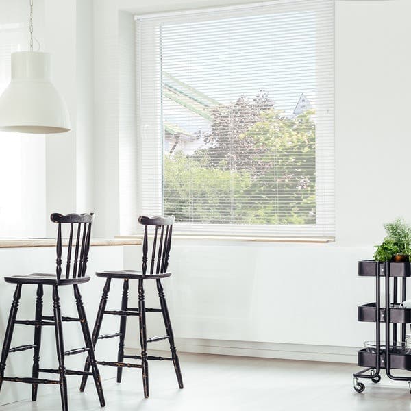 Persiana Horizontal PVC Premier Branca 1,40x1,60m