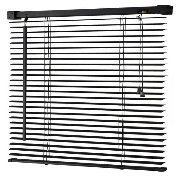 Persiana Horizontal PVC Premier Preta 1,40x1,60m