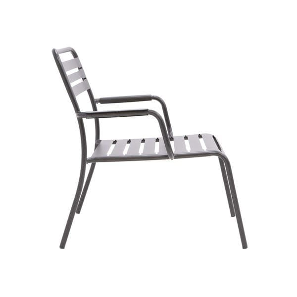 Poltrona de Jardim 72x66,5 cm Cinza Café II Naterial