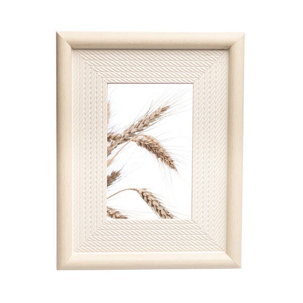 Porta Retrato Decorativo Rope Bege 1 Foto 10x15cm