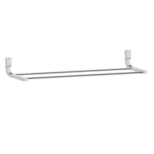 Porta Toalha Banho Bastão Duplo Metal Top Docol
