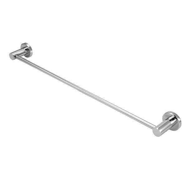 Porta Toalha Banho Cromado Prática Metal 60cm Stoc