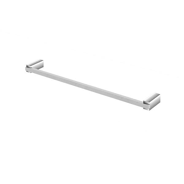 Porta Toalha Banho Metal Cromado Quartzo Fani