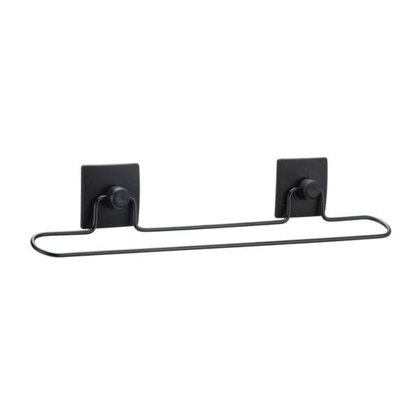 Porta Toalha de Banho Aço Preto Escuro 3M Arthi
