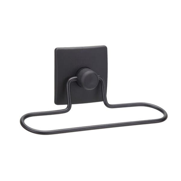 Porta Toalha de Rosto Aço Preto Escuro 3M Arthi