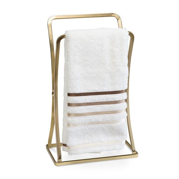 Porta Toalha Rosto Aço Carbono Gold Arthi