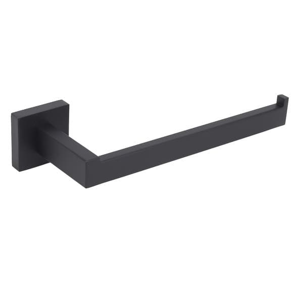 Porta Toalha Rosto Aço Inox Preto 30cm Definite Stoc