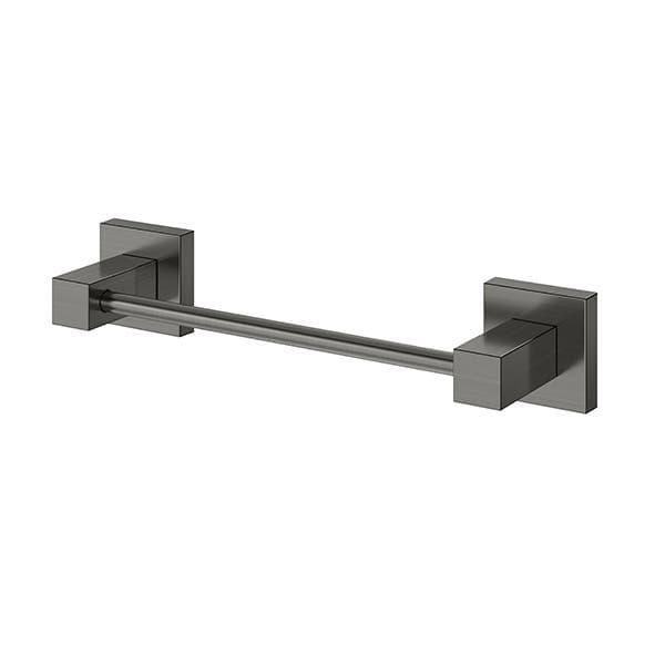 Porta Toalha Rosto Barra Grafite Square Chroma Docol